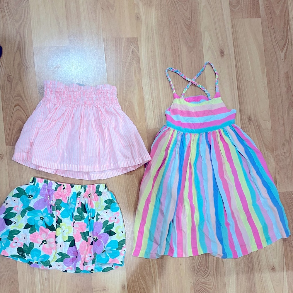 Dress and skirt 3t bundle